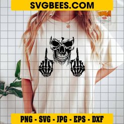 Skull SVG on Shirt