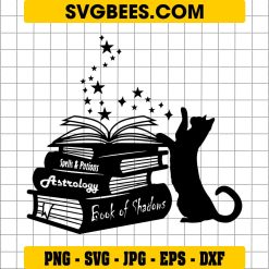 Spell Book SVG, Magic Book SVG