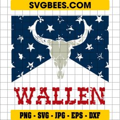 Wallen Svg, Morgan Wallen Face SVG