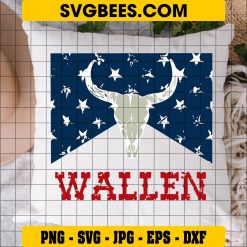 Wallen Svg on Pillow