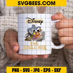 Wild Jungle Book SVG on Cup