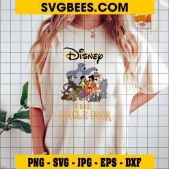 Wild Jungle Book SVG on Shirt