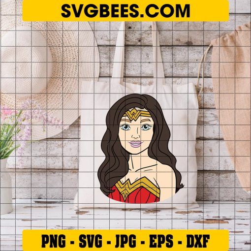 Barbie and Wonder Woman SVG, Justice League SVG on Bag