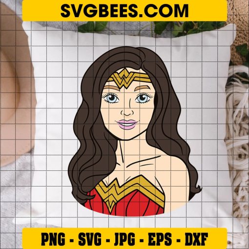 Barbie and Wonder Woman SVG, Justice League SVG on Pillow