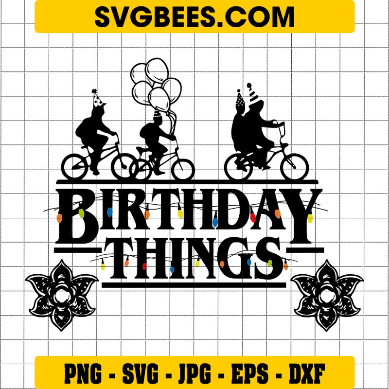 Stranger things svg, Stranger things birthday svg, Stranger things svg  images, Stranger things eleven svg - Bundle Cricut