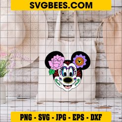 Coco SVG Disney SVG, Day of the Dead SVG, Mickey Mouse SVG, Mickey Ears SVG on Bag