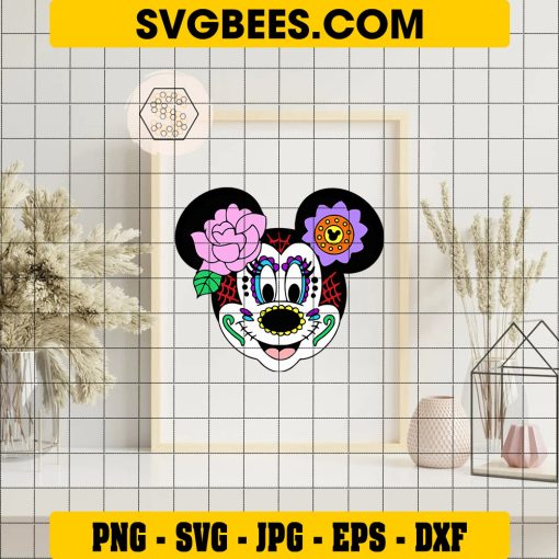 Coco SVG Disney SVG, Day of the Dead SVG, Mickey Mouse SVG, Mickey Ears SVG on Frame