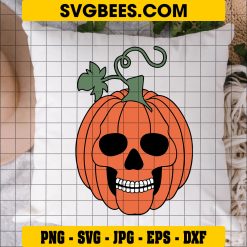 Couple Pumpkin Svg, Leopard pumpkin Svg, funny pumpkin Svg Bundle on Pillow