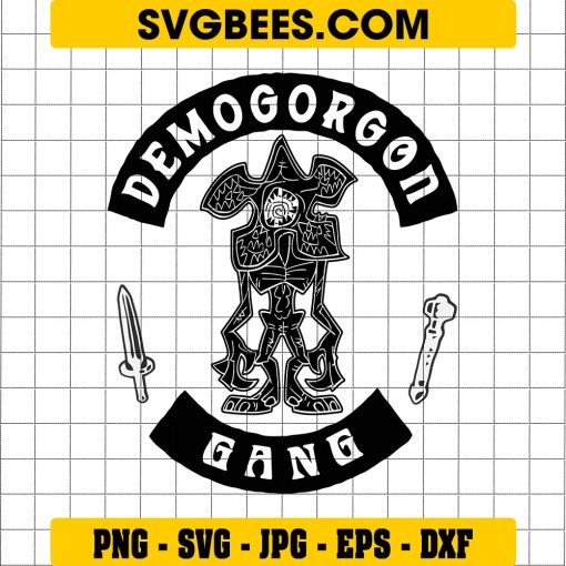 Demogorgon Svg, Stranger Things Svg, Eleven Svg, Gang Svg