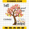 Fall Tree of Life Svg, Falling Leaves Svg, Autumn Leaves Svg