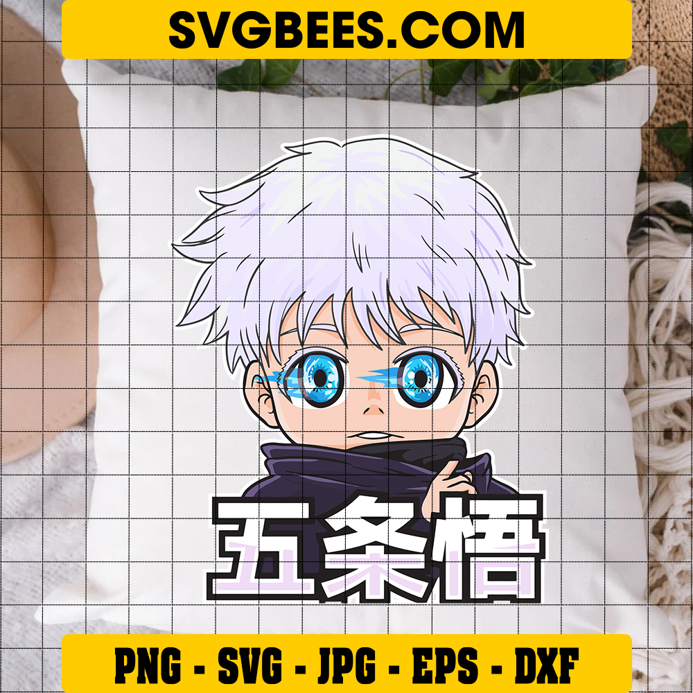 Download Cute Fan Art Of Gojo Satoru Wallpaper