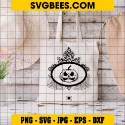 Horror Frame Bundle Svg, Scary Pumpkin Svg, Spooky Halloween Svg on Bag