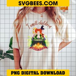 I Smell Children PNG, Hocus Pocus Glitter PNG Digital Download on Shirt
