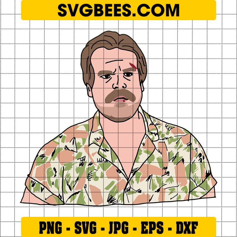 Jim Hopper Stranger things Svg, Hopper Svg, Jim Hopper Sheriff Svg