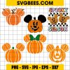 Pumpkin Svg Bundle, Pumpkin Mickey Svg, Halloween Disney Svg, Pumpkin Halloween Svg