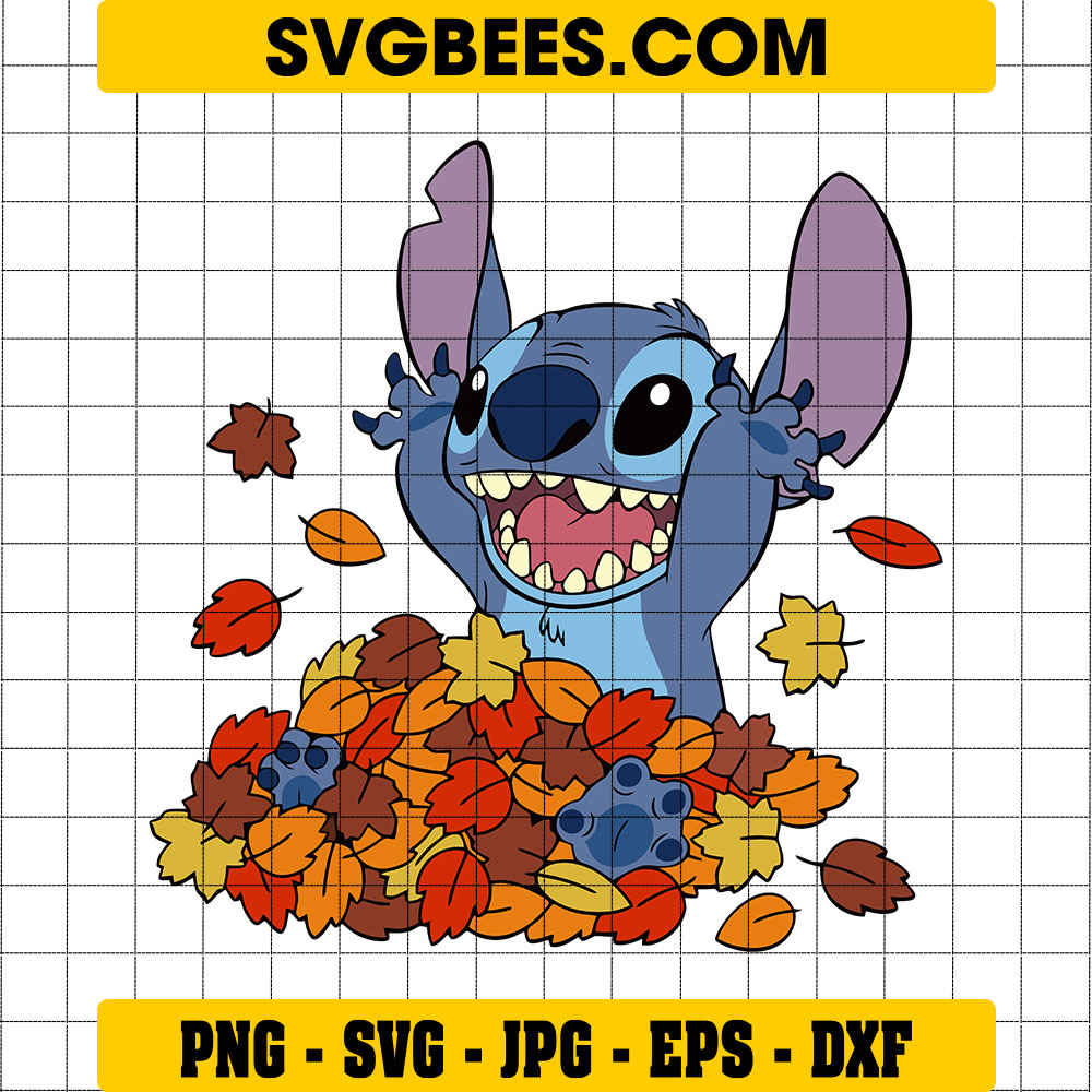 Cute Stitch Design SVG, Baby Stitch Svg, Disney Svg Digital File