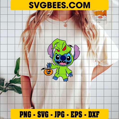 Stitch Oogie Boogie SVG PNG, Stitch Halloween SVG, Disney Halloween DXF SVG PNG EPS on Shirt