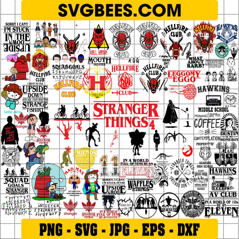 Stranger Things Bundle Svg, Stranger Things Season 4 Svg