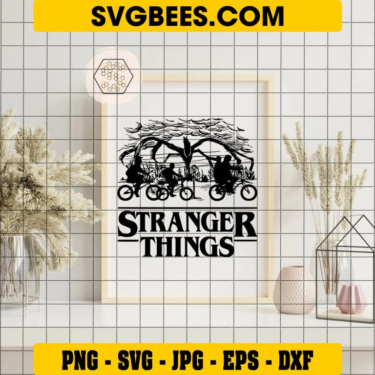 Stranger Things Shadow Monster Svg, The Mind Flayer Svg - SVGbees