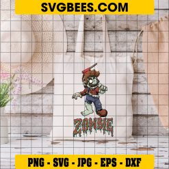 Super Mario Zombie Halloween SVG PNG DXF EPS Files on Bag