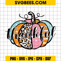 Thankful Pumpkins SVG, Thanksgiving SVG, Fall Pumpkin SVG PNG DXF EPS Cut Files
