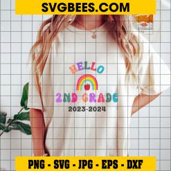 First Day Of 2Nd Grade SVG, 2Nd Grade SVG, First Day Of School SVG on Shirt