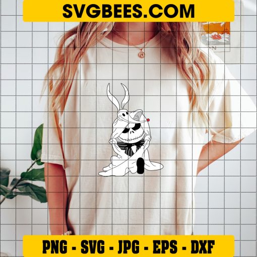Baby Jack Skellington and Zero Halloween SVG, Nightmare Before Christmas SVG on Shirt