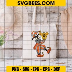 Disney Goofy Clown Halloween SVG, Goofy Dog Pumpkin Halloween SVG on Bag