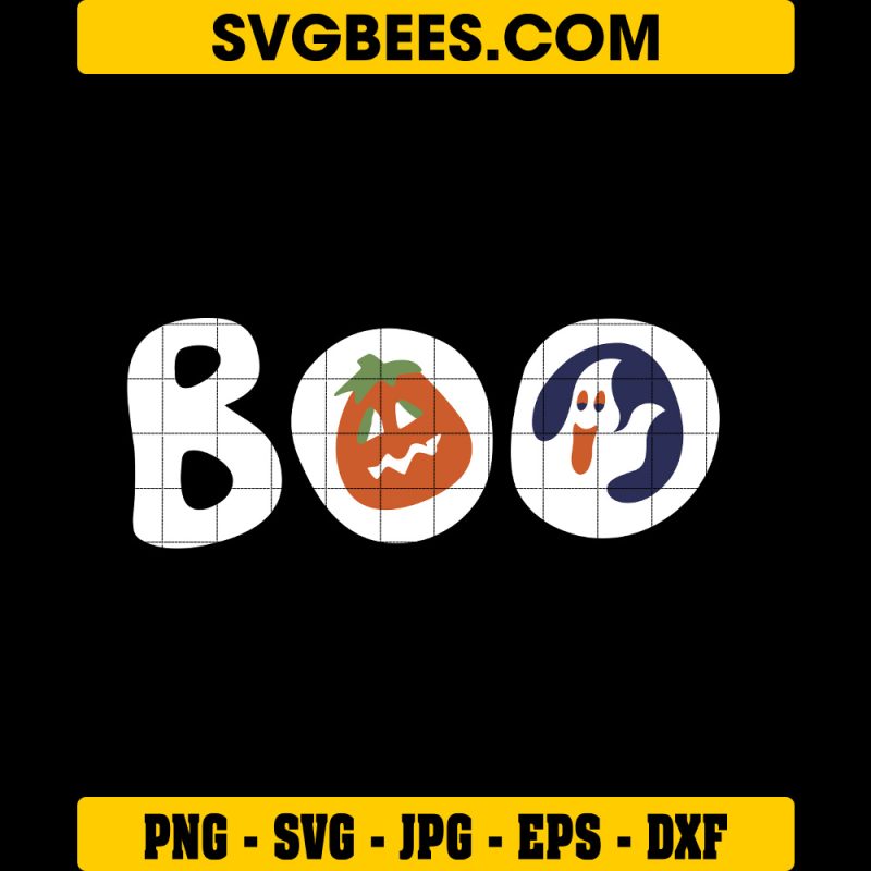 Halloween Cookies Boo Season SVG, Halloween Sugar Boo SVG
