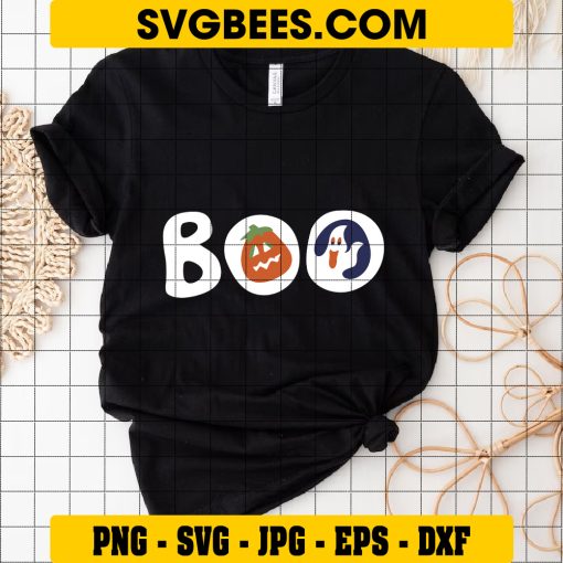 Halloween Cookies Boo Season SVG, Halloween Sugar Boo SVG on Shirt