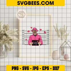 If I Had Feelings Heyd Be For You SVG, Halloween Freddy Krueger SVG, Halloween Horror Pink SVG on Frame