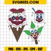 Killer Ice Cream Halloween SVG, Halloween Clown Cream SVG