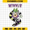 Minnie Beetlejuice SVG, Disney Minnie Costume SVG, Beetlejuice SVG