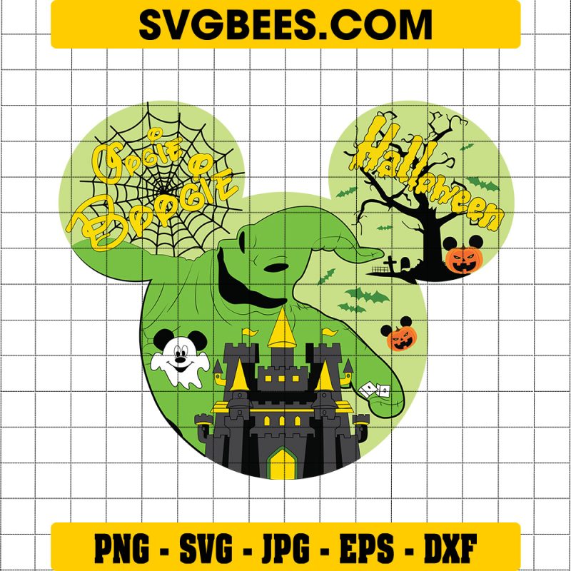 Mouse Oogie Boogie Halloween SVG, Disneyland Oogie Boogie Halloween SVG