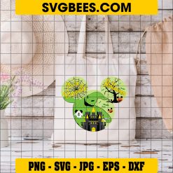 Mouse Oogie Boogie Halloween SVG, Disneyland Oogie Boogie Halloween SVG on Bag