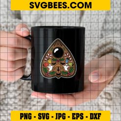 Planchette Merry Christmas SVG, Halloween Taooed SVG on Cup