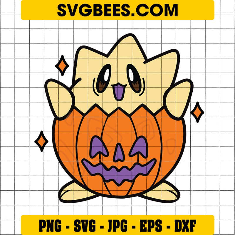 Pokemon Togepi Curseur Halloween SVG, Halloween Cute Pokemon SVG