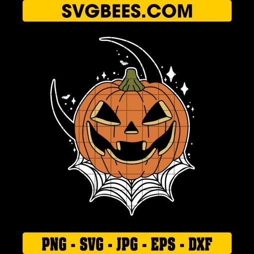 Pumpkin Season Halloween SVG, Pumpkin Tattoo Halloween SVG