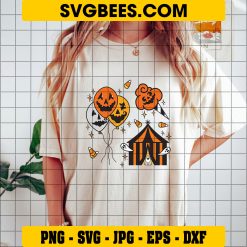 Spooky Festival Halloween SVG, Halloween Stickets SVG on Shirt