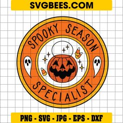 Spooky Season Specialist Halloween SVG, Halloween Spooky Season SVG