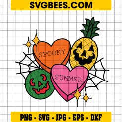 Spooky Summer Halloween SVG, Summerween SVG