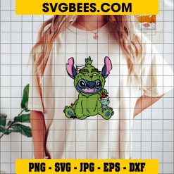 Stitch Grinch Merry Christmas SVG, Christmas Costume Movies SVG on Shirt