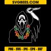 Summerween Ghostface Halloween SVG, Horror Movies Summer SVG