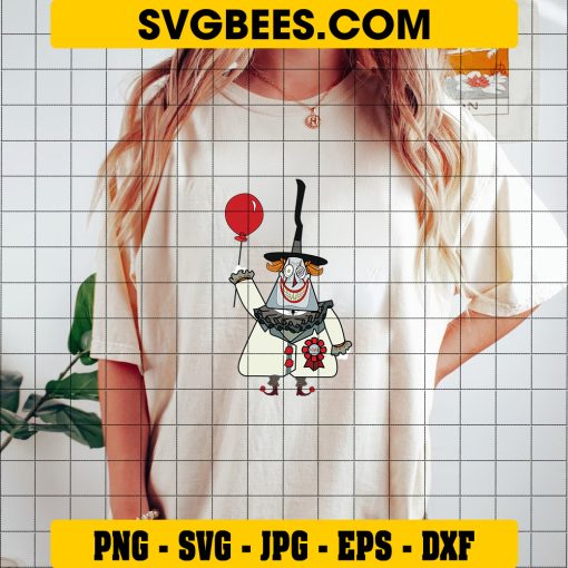 The Mayor Pennywise It SVG, Mayor of Halloween Town SVG on Shirt