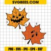 Troubled Pumpkin Halloween SVG, Cute Doodles Halloween SVG