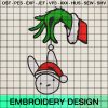 Bad Bunny Hand Embroidery Design, Bad Bunny Christmas Machine Embroidery Designs