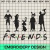 Christmas Friends Embroidery Design, Christmas Movie Characters Machine Embroidery Designs