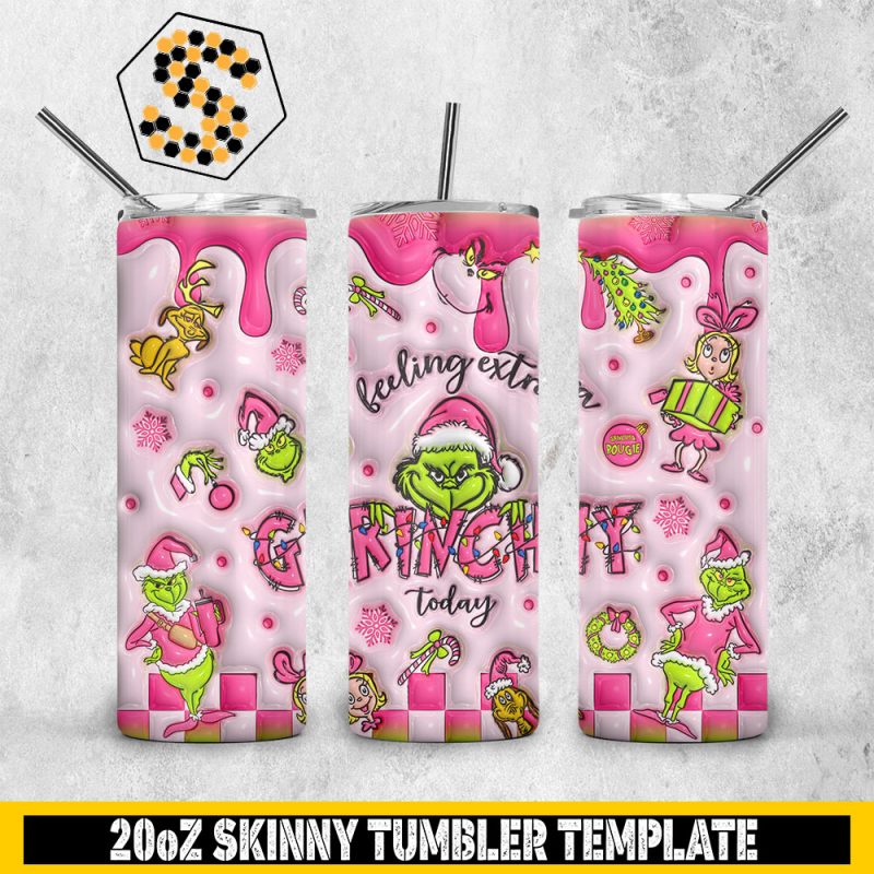 https://svgbees.com/wp-content/uploads/2023/11/3D-Christmas-Feeling-Extra-Grinchy-Today-Inflated-Tumbler-Wrap-Grinchmas-20oz-Skinny-Tumbler-Design-3D-Tumbler-Wrap-800x800.jpg