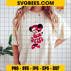 Disney Princess Minnie Mouse SVG PNG, Disney Minnie Lady SVG on Shirt