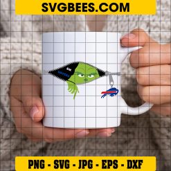 Grinch Ew Haters Buffalo Bills SVG PNG, Logo Buffalo Bills SVG on Cup